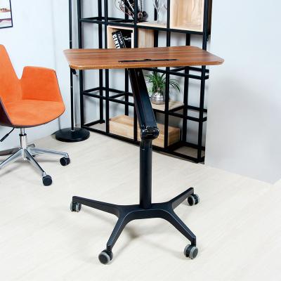 China Movable E1 board Height Adjustable Stand Up Riser Desk for sale