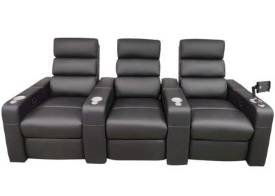 China Silla del auditorio del VIP del teatro con el sofá de enfriamiento del Recliner del masaje de la taza en venta