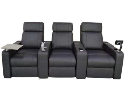 China PU Leather Modern Recliner Chair Single Movie Lounge Sofa for sale