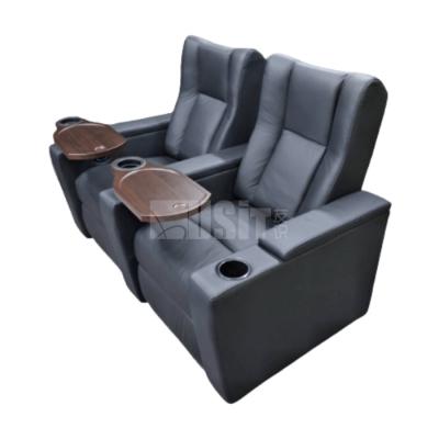 China Modern Leather Electric Recliner Chairs Theater Imax Cinema Furniture for sale