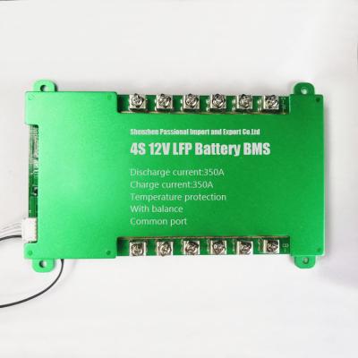China Common Port 4s 12v 350a 300a Lifepo4 Battery BMS Withstand 40v In Series for sale