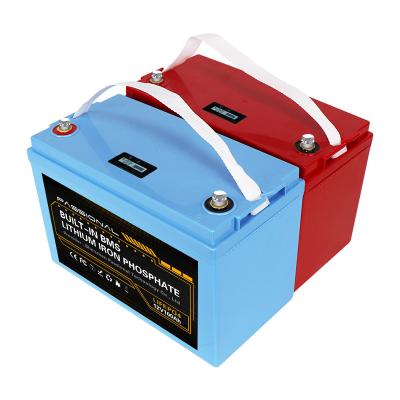 China 12V 100Ah LiFePO4 Lithium Battery Pack for Energy Storage Electric Forklift EV Scooter E Bike for sale