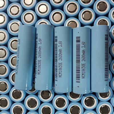 China A Grade 3C UN38.3 18650 Battery Cell 18650 3.7 V 2600mah Battery for sale