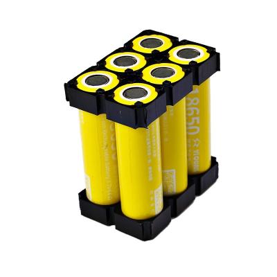 China 2X3 Battery Support Bracket 18.4mm 18650 Battery Holder 6 Cell for sale