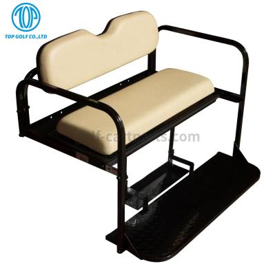 Chine Arrière Flip Flop Seat For EZGO RXV, kit de chariot de golf de Flip Folding Rear Back Seat de chariot de golf à vendre