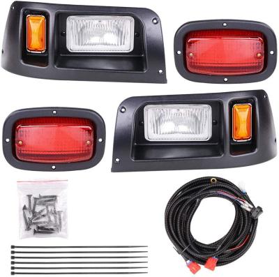 China Club Car DS 1993-UP Model Halogen Golf Cart Headlights , DS Cart LED Tail Light Kit for sale