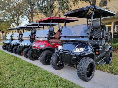 China China Six seater Golf cart Made in China 48V5KW with back up camera for sale