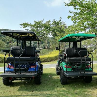China Customized Electric Golf Cart 4 Wheel Disc Brake Off Road Wheel 4 Seater for sale
