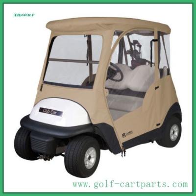 China 3 Sided Golf Cart Weather Enclosures Club Car Golf Cart Cover 2 Person for sale
