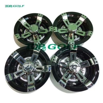 China Electric And Gas Golf Cart Parts Sport Wheel Cover Customized Color for sale