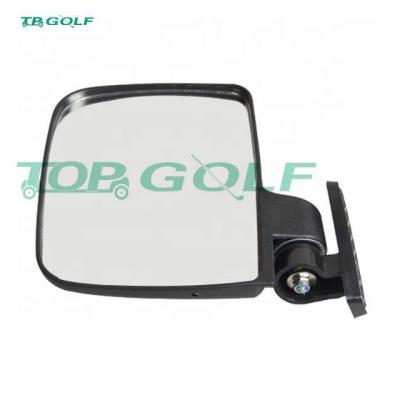 China Left And Right Golf Cart Rear View Mirror 180 Degree Views Black Color for sale