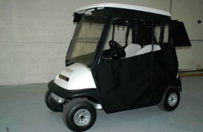 China Sunbrella Premium Golf Cart Track Enclosures 2 Side Curtains OEM Service for sale