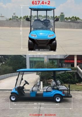 China Carro de golf eléctrico del freno regenerador con la batería de litio 48V en venta