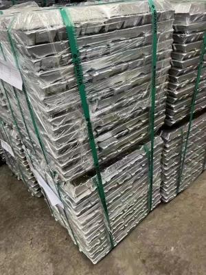 China JIS G3101 EN10025 Aluminium Alloy Ingots Adc12 Non Secondary Aluminium Ingot for sale