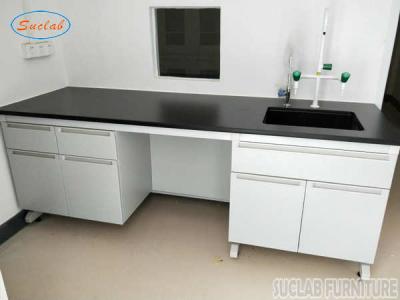 Chine Corrosion Resistant Modular Steel Wood Lab Well Bench Furniture à vendre