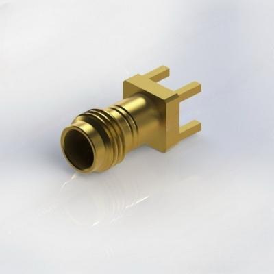 China 1.85-KHD Copper RF Straight Connector DC - 67 GHz Dustproof For Military/Aerospace for sale