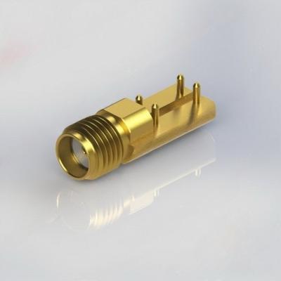 China CONN SMA Female Straight RF Coax Connector With .015