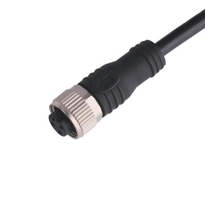 Китай Waterproof M12 4 Pin Circular Connector Molded Cable Lvds Display продается