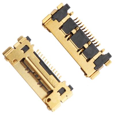China 20Gbps/ Lane 20525-012E-02 Micro Coaxial Connector 0.4mm Pitch for sale