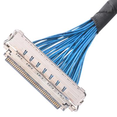 Китай ЭДП кабель IPEX серии 20679-040T-01 0,4 мм Перекресток полностью защищенный Применяется в серверах данных Проводные настройки Горизонтальные OEM / ODM продается