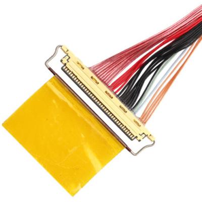 China 36AWG Lvds Cable Assembly I Pex 20453-240t-01 To 20453-240t-01 40P 0.4mm Pitch for sale