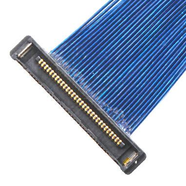 China 30 Pin EDP Ipex Micro Coaxial Cable Assembly 20380-R30T-06 lvds display connector for sale