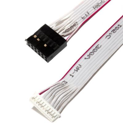 China IDC 12 PIN Flat Flexible Ribbon Cable DF19 A JST RF para el cable de transmisión de PCBA en venta
