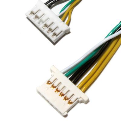 China 1.25mm LED Cable Assembly , Molex Cable Assembly 51146 0600 To JST PHR 6 for sale