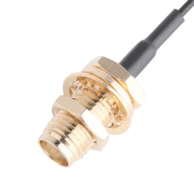 中国 OEM ODM RF Coaxial Cable Connector Adapter SMA-F-Jack to MHF Plug 販売のため
