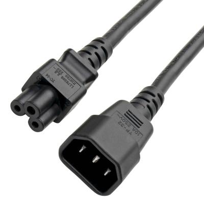 China C14 To C5 Power Adapter Cord 7a 250v 18 Awg for sale
