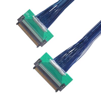 China Los componentes de los cables de PCB Micro Coaxial Wire Micro Twin-Coaxial AWG40 30V OEM / ODM en venta