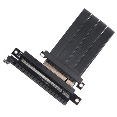 중국 PCB 매우 얇은 코아시얼 케이블 PCIE 그래픽 카드 확장 케이블 광산 기계 판매용