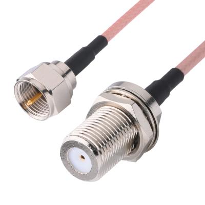 China RG179 Coaxial Cable 75 Ohm TE 5415226-1 To AMPHENOL CONNEX 222114-10 OEM/ODM for sale