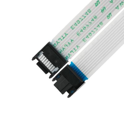 China FFC/FPC IS100-L08T-C46-C Black to HS100-L08N-N62 Black LED FFC EXTENSION CABLE for sale