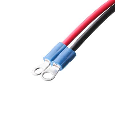 中国 Ring Terminal Cable Connector #8 M4 KST RVS204 Or KT Rv2-4S Length Customize OEM/ODM 販売のため
