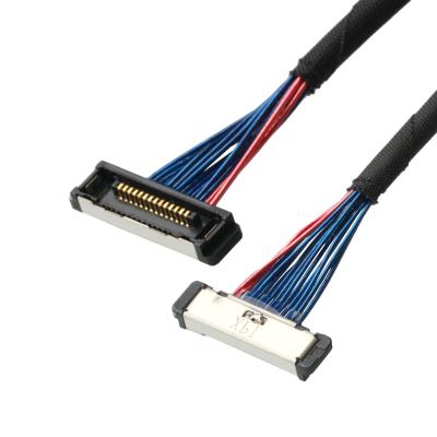China CABLINE Cable Micro Coaxial 20380 Conector I-PEX 20380-R14T-06 conector de 14P con ancho de banda de 0,4 mm en venta