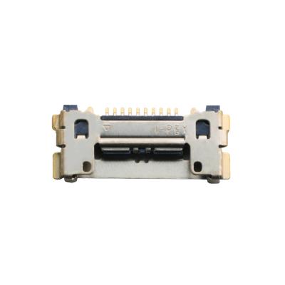 China IPEX 20633 Series 20Gbps/ Lane 20525-210E-02 Micro Coaxial Connector 0.4mm Pitch Plate End Seats for sale