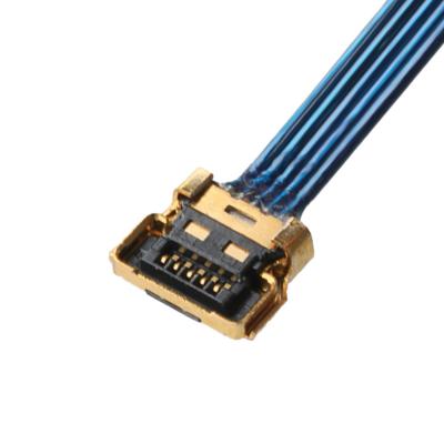 China Lvds 5P Micro Coaxial Cable I Pex 20380-R30t-060 30pin tot 20857-005t-01 5 pin Te koop