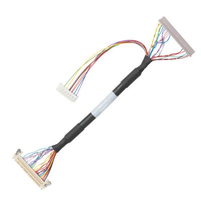 China LCD motherboard cable JAE FI-X30HL 30P To DF14-30P And JST ERH-7P Combined Cable Connectors OEM/ODM for sale