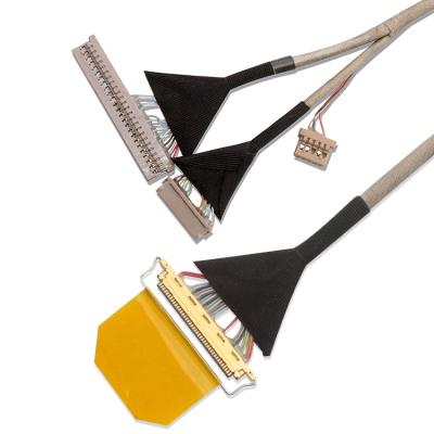 중국 이페스 LVDS 케이블 조립 히로세 연결기 0.5 밀리미터는 150MM 길이를 던집니다 판매용