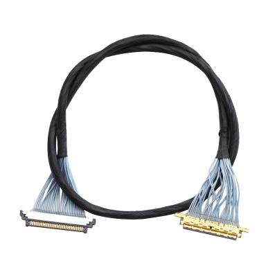 China Kel Ssl20-30s To I Pex 20454-030 Lvds Edp Cable Assembly 0.5mm Pitch 46 AWG for sale