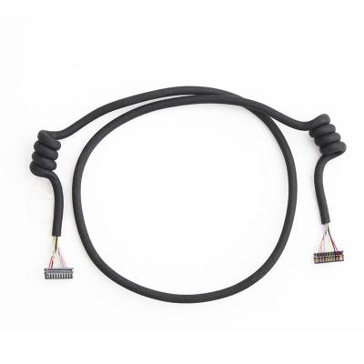 China IDC Puncture Harness Cable Assembly 0.6mm Pitch JST 10XSR-36KHF for sale