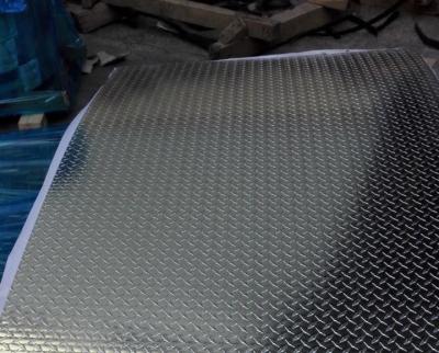 China Strength Aluminum Sheet Rolls Cold Forming No Coated Embossed for Boat for sale