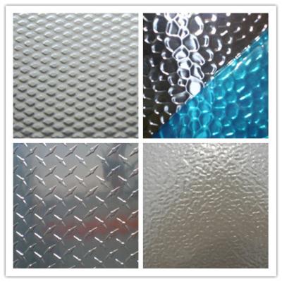 China ASTM Standard Checker Aluminum Tread Plate with Diamond / 5 Bar for Bus Floor for sale