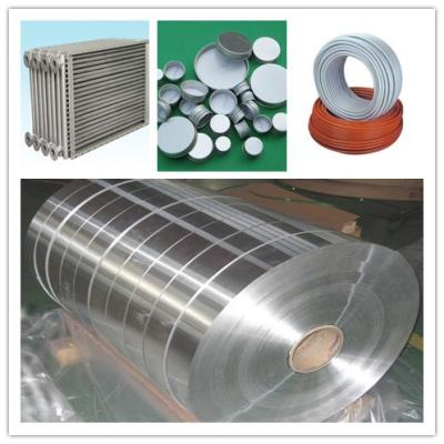 China 0.2mm to 0.35mm Aluminium Strip Foil with 8011 8006 30mm - 100mm for PE-AL-PE Pipe for sale
