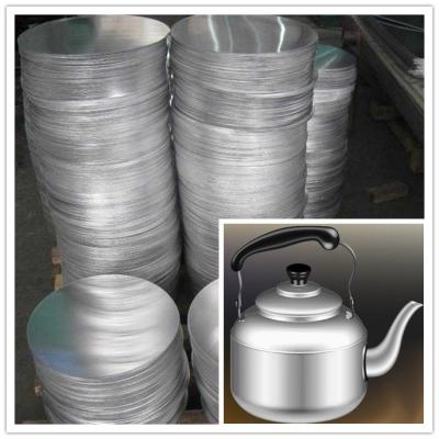 China Kettle Material Aluminium Cutting Disc / Deep Drawing Aluminum Circle 1050  1060  3003 for sale