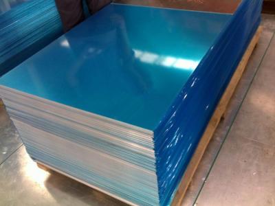 China Covered Blue PE Aluminum Sheet Metal Or Llip Board To Protect Surface for sale