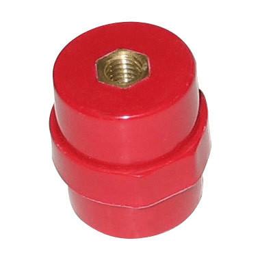 China 6-25KV Rated Voltage SM Type Bus bar Insulators With Brass Screw and PE Insulation for sale