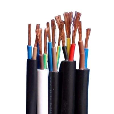 China 22 AWG DIN VDE 0250 PVC Jacket Flexible Control and Instrument Cable with Copper Conductor for sale