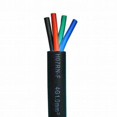 China Rubber cable H07FN-F 3x6mm2 wire 3 cores welding cable for equipment for sale